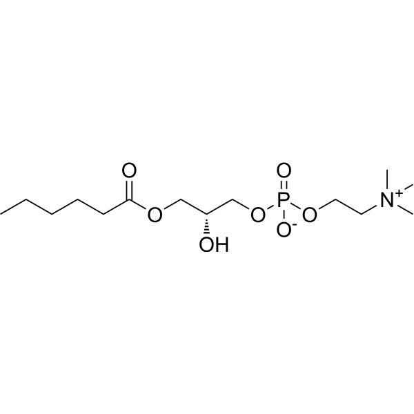 1-Hexanoyl-2-hydroxy-sn-glycero-3-phosphocholine 58445-96-8